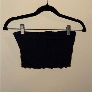 Basic black tube top
